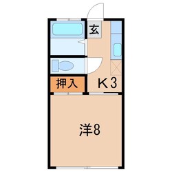 田部屋ハイツの物件間取画像